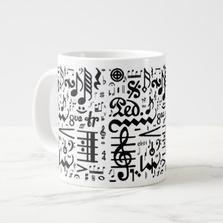 De musikaliska symbolerna Jumbo Mugg