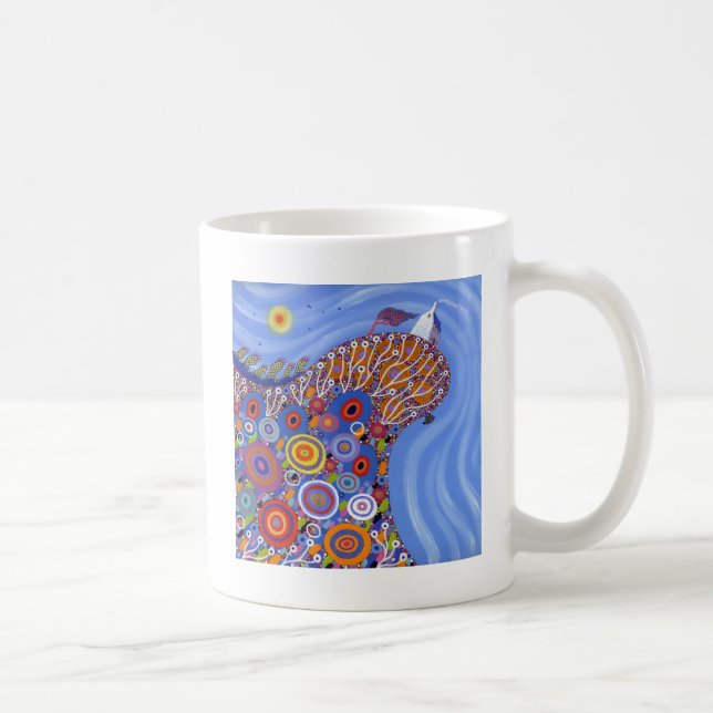 De mycket bekymmersama fåren 2014 kaffemugg (Höger)