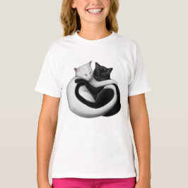 De Nano kärlekkattdamerna T-shirt