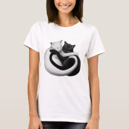 De Nano kärlekkattdamerna T-shirt