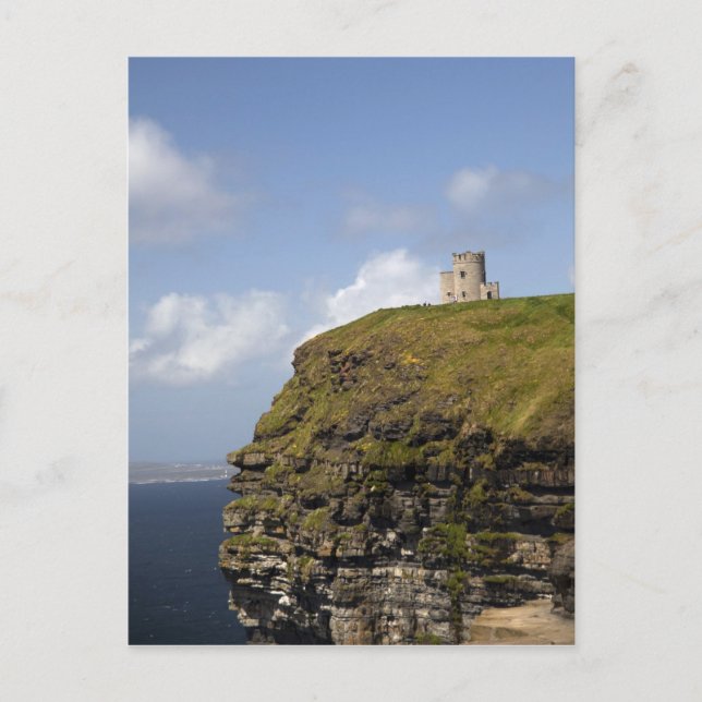 De natursköna klipporna vid Moher och O'Briens tor Vykort (Framsida)