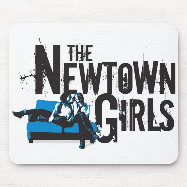 De Newtown flickorna Mousepad Musmatta (Framsidan)