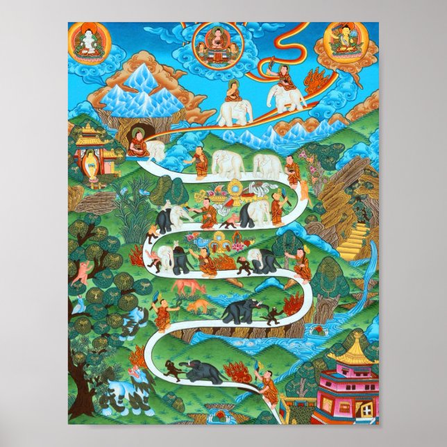 De nio mentalsjukhusen Samatha Poster (Framsidan)