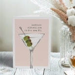 De nya 30 | Funny Birthday Hälsning Kort<br><div class="desc">Sarkastic-födelsedagskortet har en martini-cocktail-illustration med "hur gammal du än är är du de nya 30" i vintage-skrivmaskinsskript. Anpassa det inre meddelandet eller lämna som det är. Standardmeddelandet lyder "hedrar dig - grattis på födelsedagen".</div>
