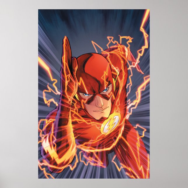 De nya 52 - Flash nummer 1 Poster (Framsidan)