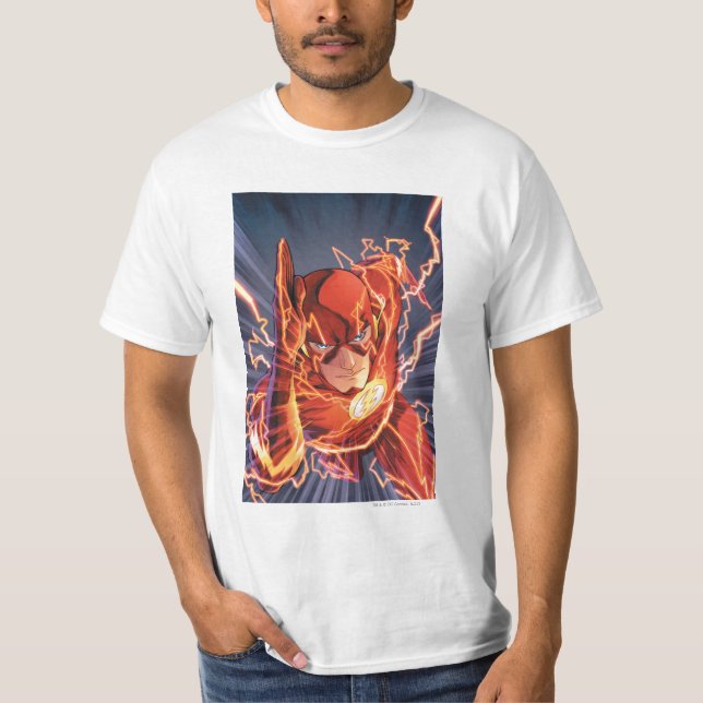 De nya 52 - Flash nummer 1 Tee Shirt (Framsida)