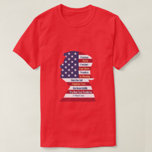 De nya fyra friheterna - en minister för frihet oc t shirt