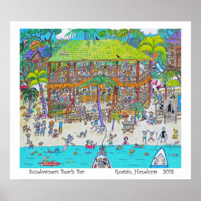 De nya solnedgångarna poster (Framsidan)