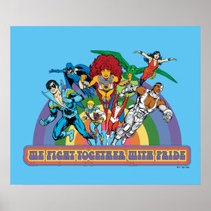 De nya titanerna som Tonåring - vi kämpar tillsamm Poster