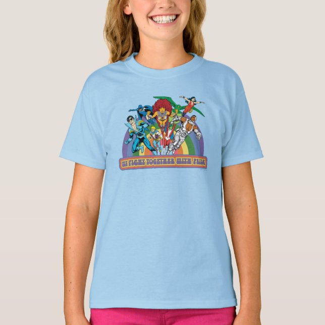 De nya titanerna som Tonåring - vi kämpar tillsamm T Shirt (Framsida)