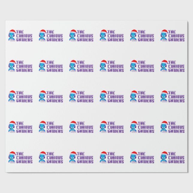 De nyfikna gamersna som slår in papper presentpapper (Seam)