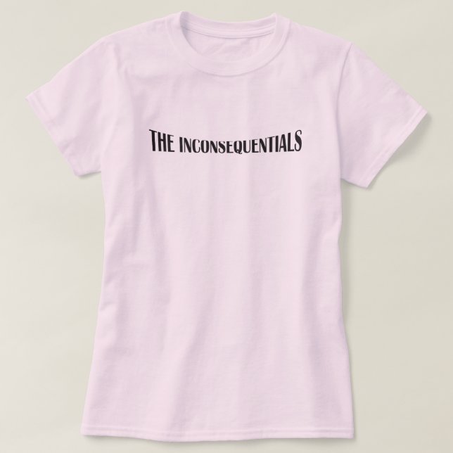 De Obetydliga Vi Folket Framför Och Bakom T Shirt (Design framsida)