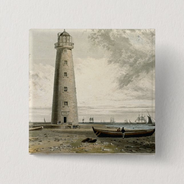 De Orford Nefs fyrarna, Suffolk, från volym Knapp (Framsida)