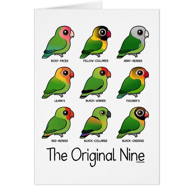 De original- niona hälsningskort (Framsidan)