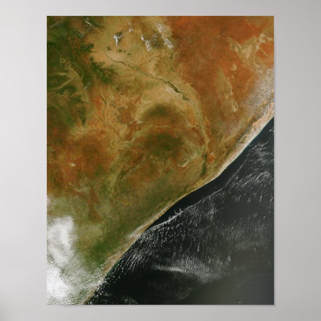 De Öster-afrikanska nationerna Poster (Framsidan)