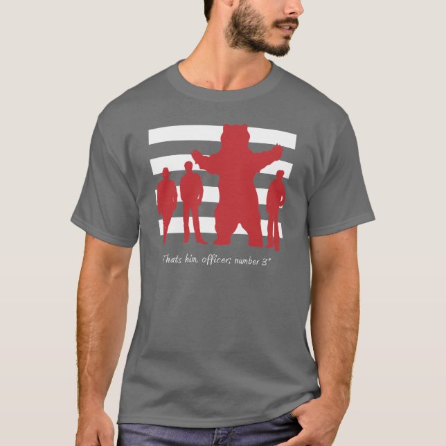 De ovanliga misstänkt person tee shirt (Framsida)