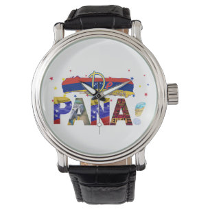 De Pana Venezuela Slang Venezuelan Culture Älskare Armbandsur