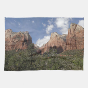 De patriarkernas domstol II vid Zion National Park Kökshandduk