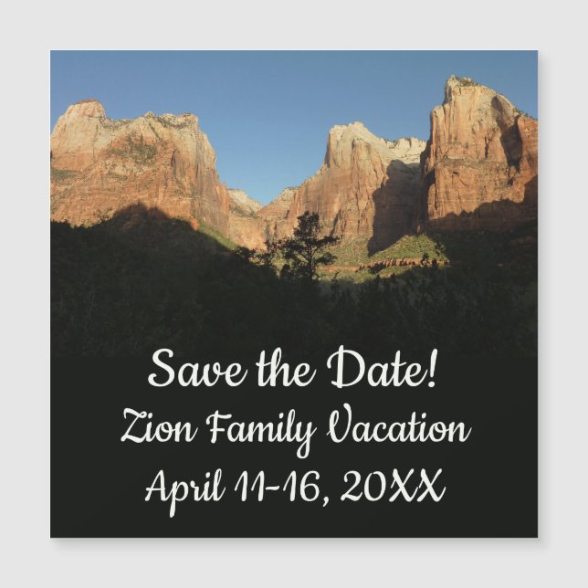 De patriarkernas gård I i Zion National Park (Framsida)