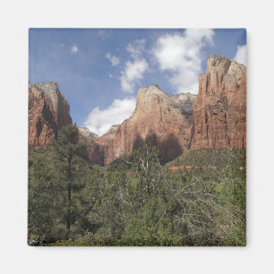De patriarkers domstol II vid Zion National Park Magnet