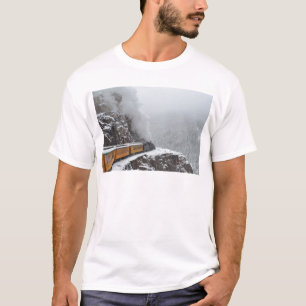 De polara uttryckliga rundorna krökningen tee shirt