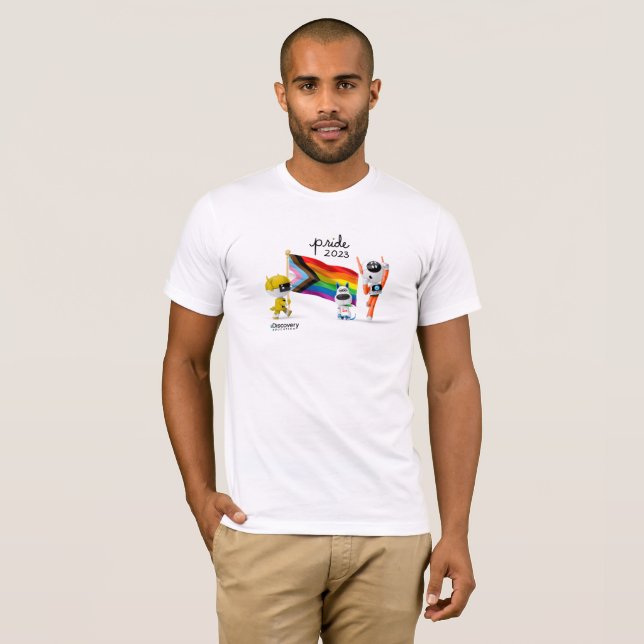 DE Pride 2023 - White T-Shirt (Hel framsida)