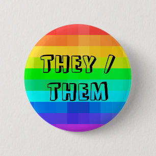 De pronouns HBT TQ Rainbow Knapp