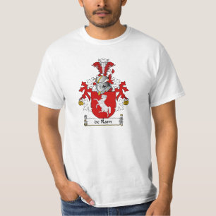 de Ramma Familj vapensköld T Shirt