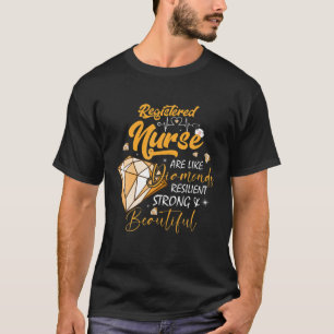 De registrerade sjuksköterskorna liknar Diamonds L T Shirt