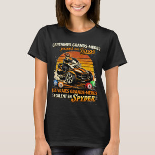 de riktiga mormorarna kör spyder t shirt