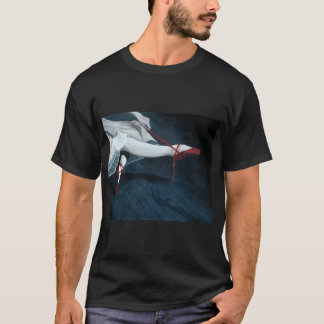 De röda skor retro t shirt