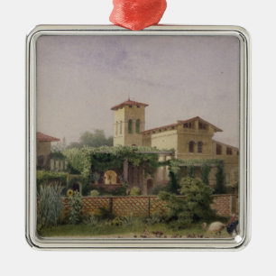 De romerska baden, 1848 julgransprydnad metall