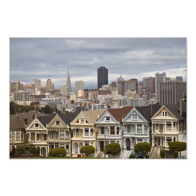 De Rosa Dam Victorian stil hus i Fototryck (Framsidan)