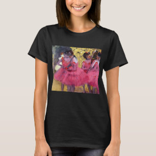 De rosa dansarna, före baletten av Edgar Degas T Shirt