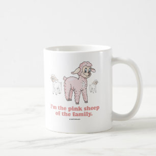 DE ROSA FÅREN KAFFEMUGG