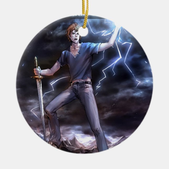 De Rostical användarena - Sceldrants komet Julgransprydnad Keramik (Framsidan)