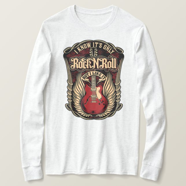 De rullande stenarna Skirt T Shirt (Design framsida)