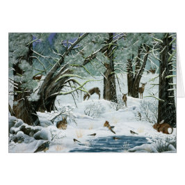 De sa att det inte skulle snö hälsningskort