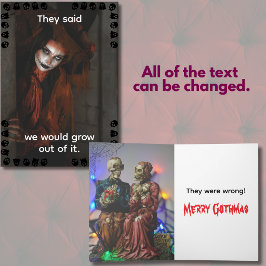 De Sa Att Vi Skulle Växa Ur Det Gothmas Kort