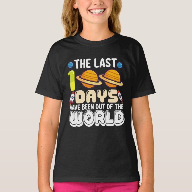 De senaste 100 dagarna har varit helt fantastiska t shirt (Framsida)