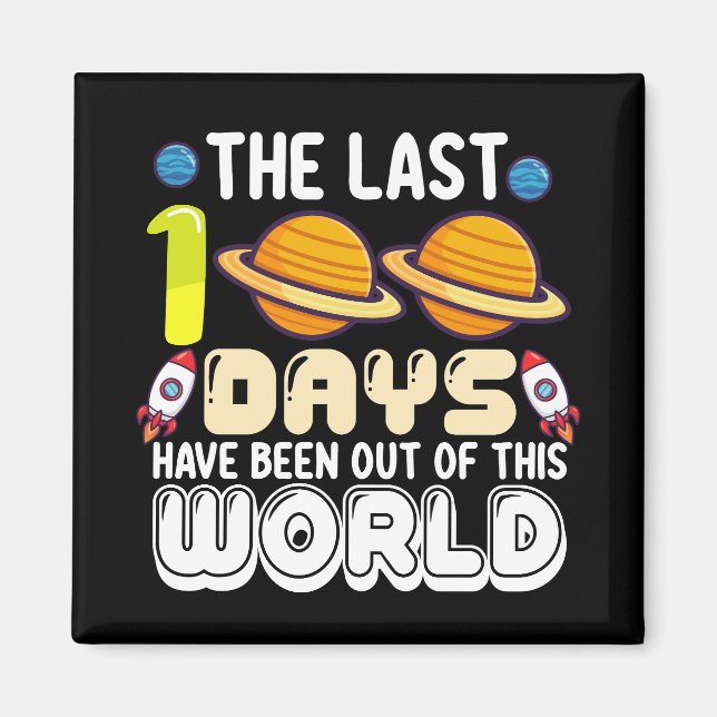 De senaste 100 dagarna har varit utom detta värld magnet (Framsidan)
