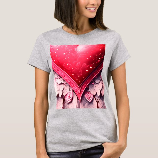 De senaste trenderna i kvinnors grundläggande T-Sh T Shirt (Framsida)