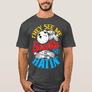 De ser mig Bowlin och Hatin Bowling Gift 2 T Shirt