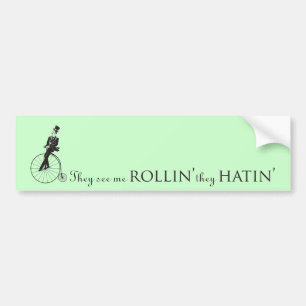 De ser mig den Rollin bildekalminten Bildekal