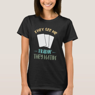 De ser mig och handelskort för papp-kollin D. T Shirt