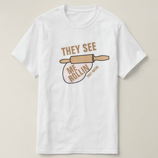 De ser mig Rollin Tee (Design framsida)