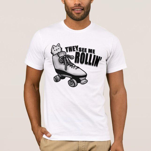 de ser mig rollin tee shirt (Framsida)