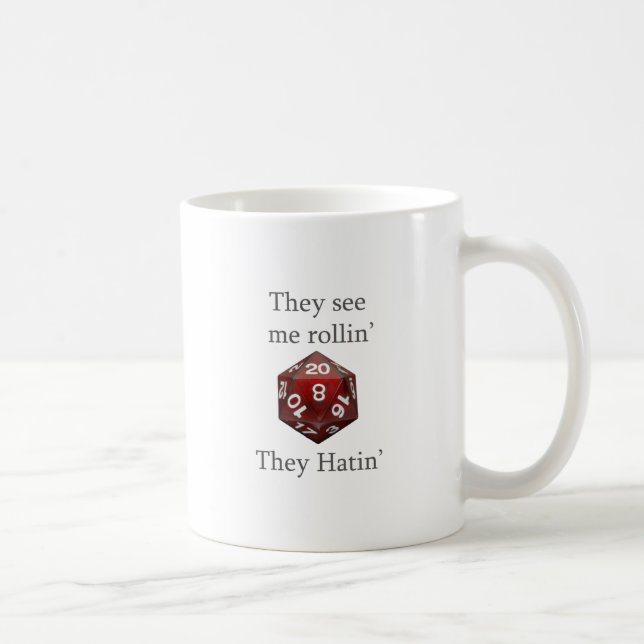 De ser mig rollinen utrusta kaffemugg (Höger)