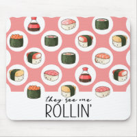 De ser mig Rollin'Kawaii Roligt Sushi Rolls & Dots