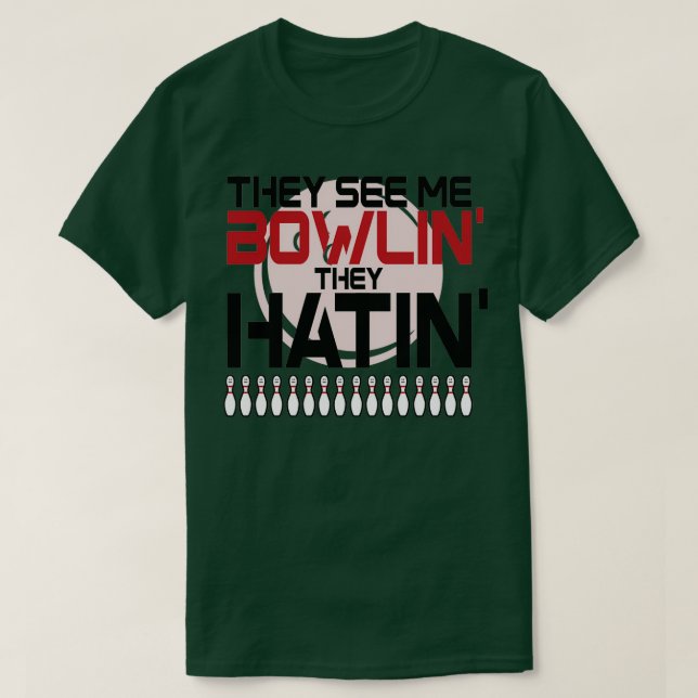 DE SER MIG ROLLINx27 DE HATINx27 T Shirt (Design framsida)